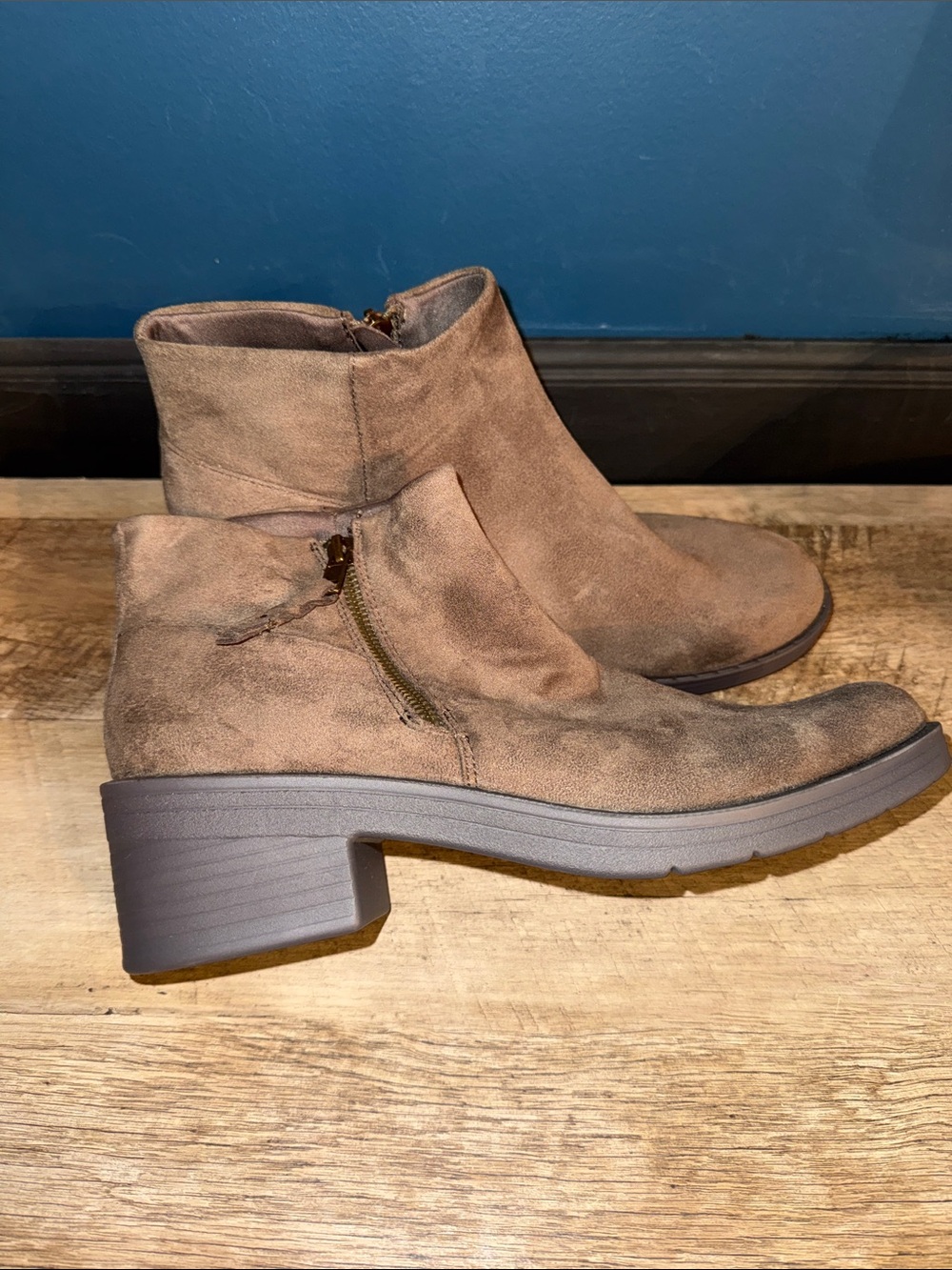 Size 11 BZees Outgoing Ankle Booties. New without Tags